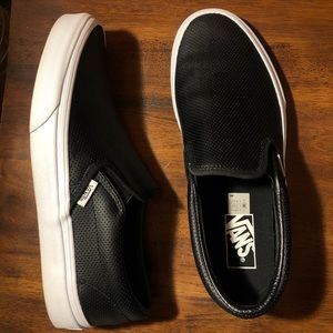 Vans Classic Leather Slip-on (Unisex)